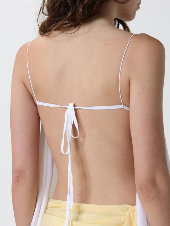 26SS 자크뮈스 민소매 티셔츠 TOW00903AK00303 100 White - JACQUEMUS