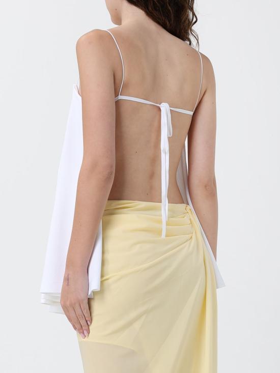 26SS 자크뮈스 민소매 티셔츠 TOW00903AK00303 100 White - JACQUEMUS