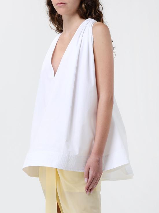 26SS 자크뮈스 민소매 티셔츠 TOW00115AW00648 100 White - JACQUEMUS