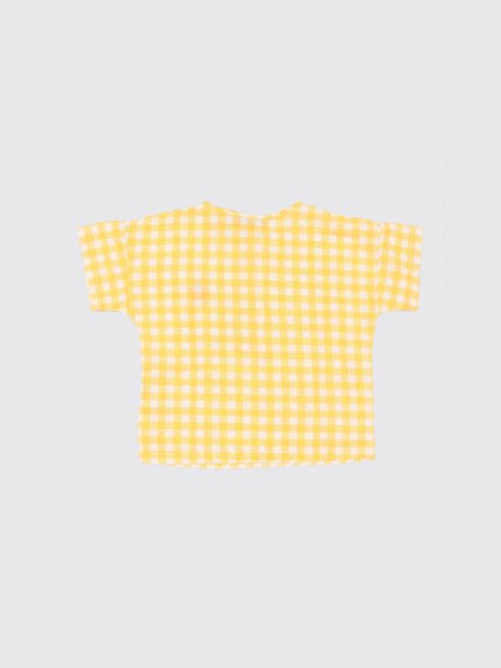 26SS [키즈] 보보쇼즈 티셔츠 B126AB145 721 Yellow - BOBO CHOSES