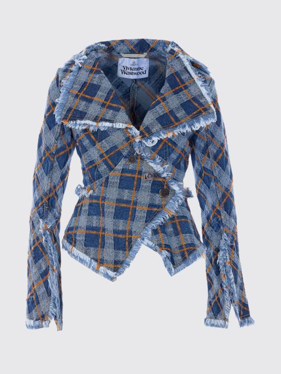 26SS 비비안웨스트우드 자켓 19010017W01DA O201 Blue - VIVIENNE WESTWOOD