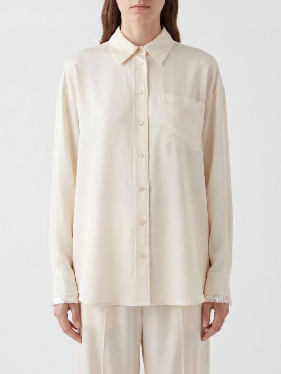 26SS 스텔라 맥카트니 셔츠 6202003FU302 9200 Cream