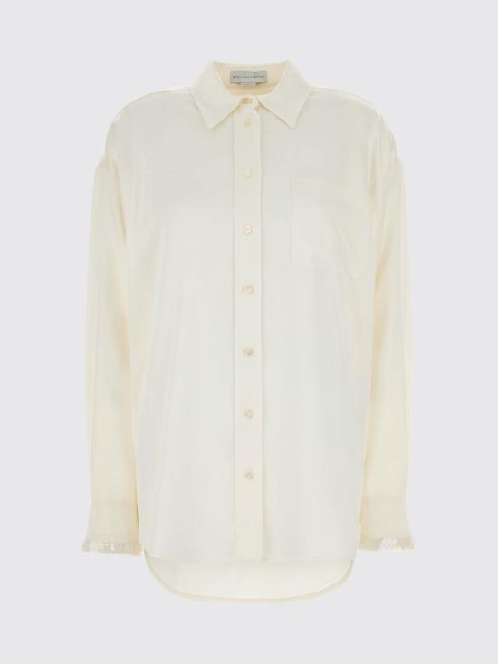 26SS 스텔라 맥카트니 셔츠 6202003FU302 9200 Cream - STELLA MCCARTNEY