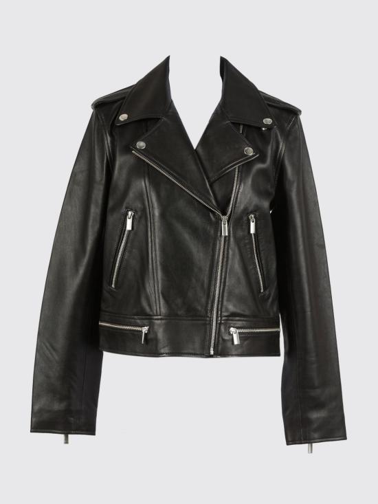 26SS 트윈셋 가죽 자켓 261TP2010 00006 Black - TWINSET