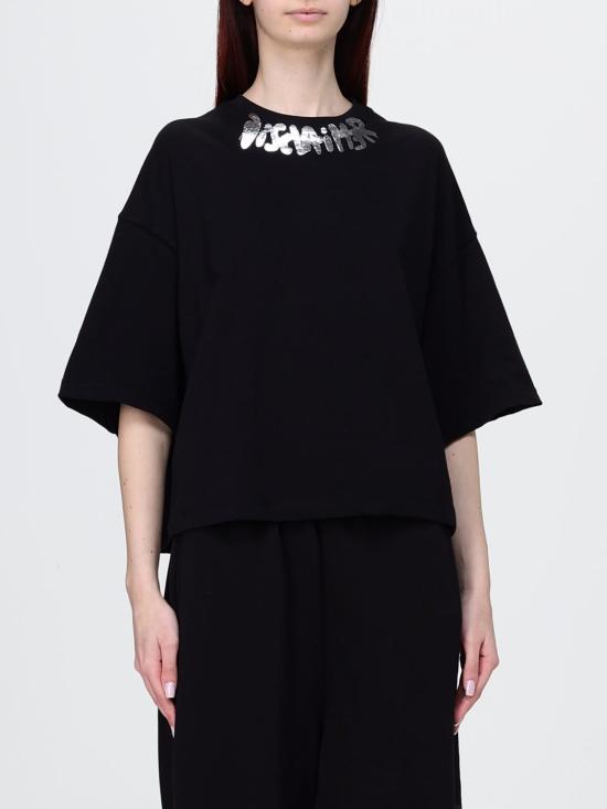 26SS 디스클레이머 반팔 티셔츠 55594 NERO Black