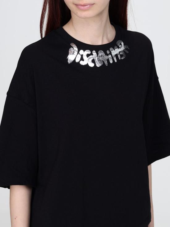 26SS 디스클레이머 반팔 티셔츠 55594 NERO Black - DISCLAIMER