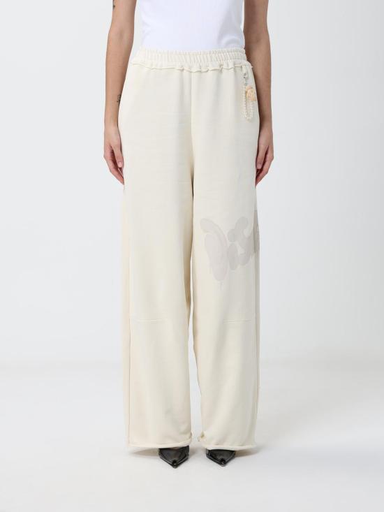 26SS 디스클레이머 스트레이트 팬츠 55635 LATTE Yellow Cream