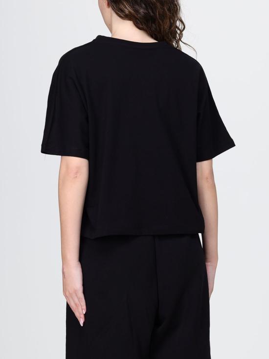 26SS 디스클레이머 반팔 티셔츠 55554 NERO ST FUCSIA PERL Black - DISCLAIMER