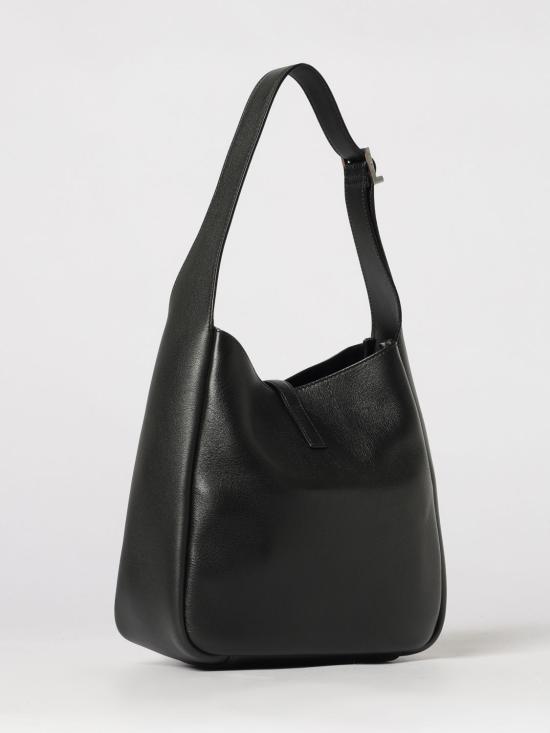 26SS 생로랑 LE 5 A 7 서플 스몰 그레인드 레더백 713938AACQG 1000 Black - SAINT LAURENT