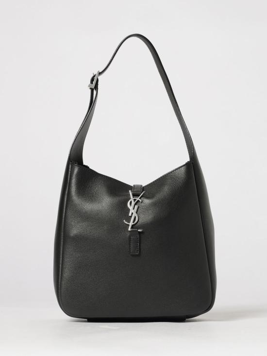 26SS 생로랑 LE 5 A 7 서플 스몰 그레인드 레더백 713938AACQG 1000 Black