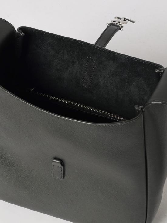 26SS 생로랑 LE 5 A 7 서플 스몰 그레인드 레더백 713938AACQG 1000 Black - SAINT LAURENT