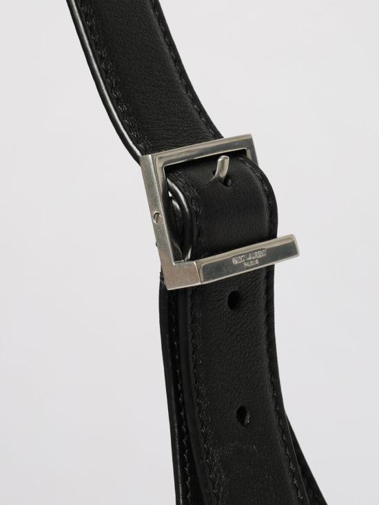 26SS 생로랑 LE 5 A 7 서플 스몰 그레인드 레더백 713938AACQG 1000 Black - SAINT LAURENT