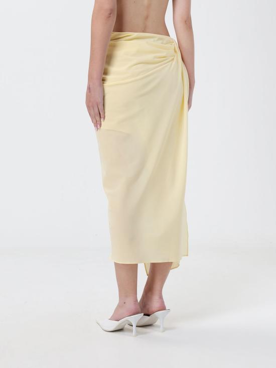 26SS 자크뮈스 롱 스커트 SKW00084BW00565 210 Yellow - JACQUEMUS