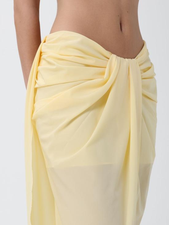 26SS 자크뮈스 롱 스커트 SKW00084BW00565 210 Yellow - JACQUEMUS