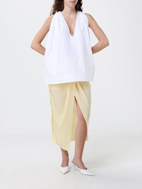 26SS 자크뮈스 롱 스커트 SKW00084BW00565 210 Yellow - JACQUEMUS