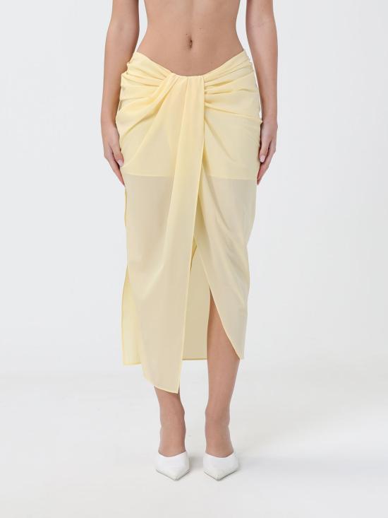 26SS 자크뮈스 롱 스커트 SKW00084BW00565 210 Yellow