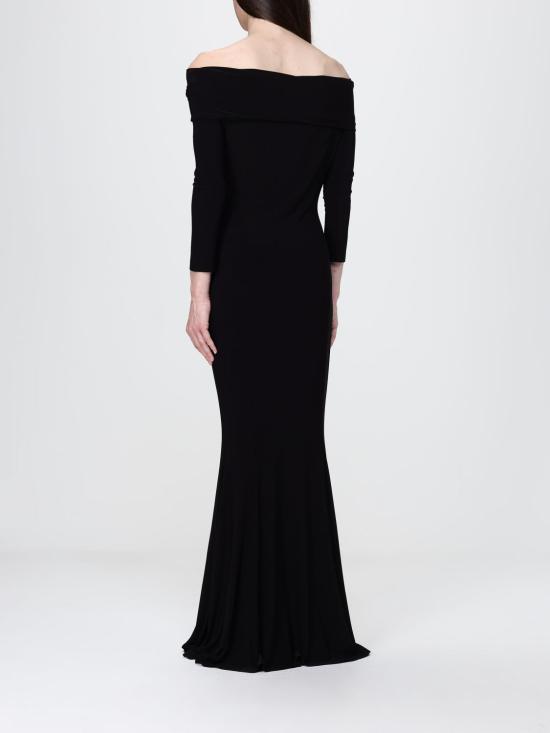26SS 노마카말리 롱 원피스 KK1263PLT66 001 Black - NORMA KAMALI