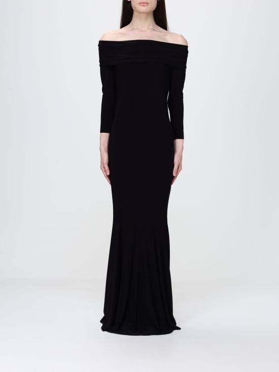 26SS 노마카말리 롱 원피스 KK1263PLT66 001 Black