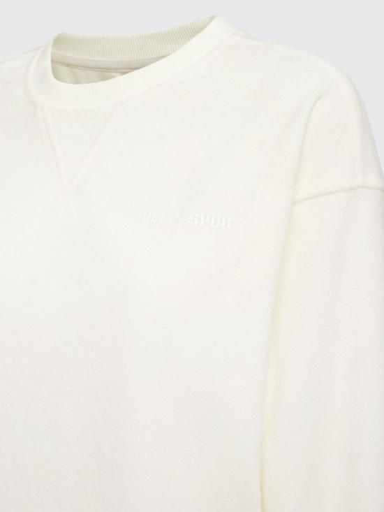 26SS 플레인스포츠 스웨터 FAECWJO1064STE003N 01OF White - PLEIN SPORT