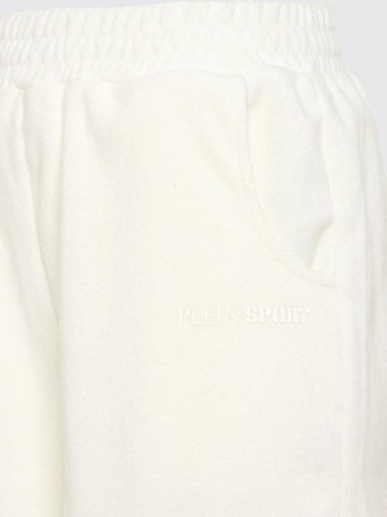 26SS 플레인스포츠 숏팬츠 FAECWJT2124STE003N 01OF White - PLEIN SPORT