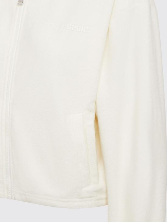 26SS 플레인스포츠 후드 티셔츠 FAECWJB1878STE003N 01OF White - PLEIN SPORT