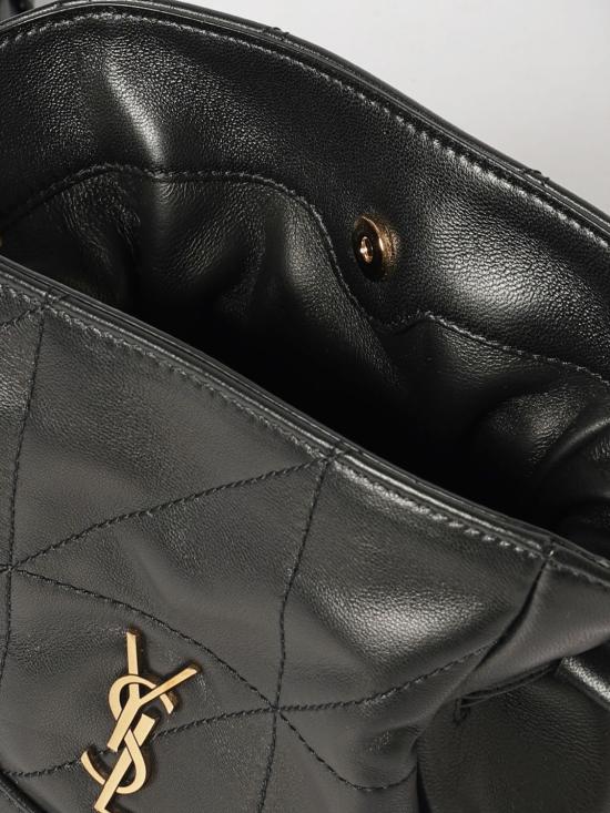 26SS 생로랑 램스킨 제이미 미니 숄더 파우치 859174AAB32 1000 Black - SAINT LAURENT