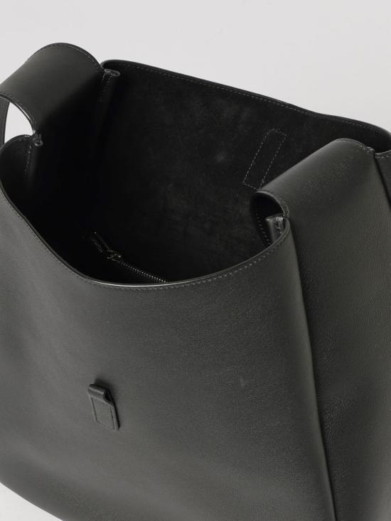 26SS 생로랑 LE 5 A 7 서플 라지 그레인드 레더백 753837AACQG 1000 Black - SAINT LAURENT