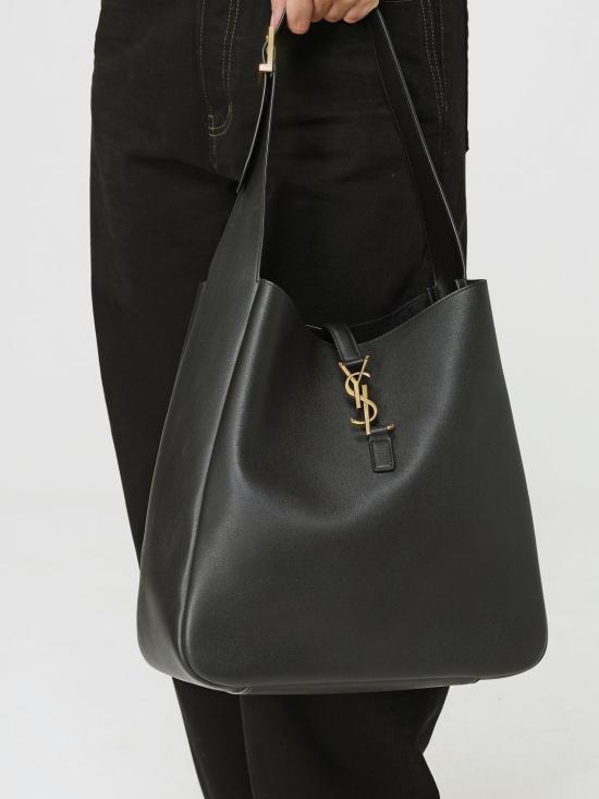 26SS 생로랑 숄더백 850545AAAUQ 1000 Black - SAINT LAURENT