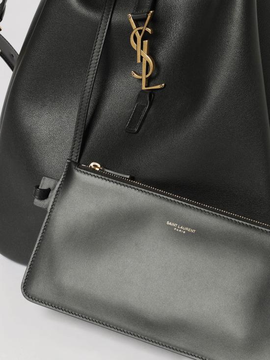 26SS 생로랑 숄더백 850545AAAUQ 1000 Black - SAINT LAURENT