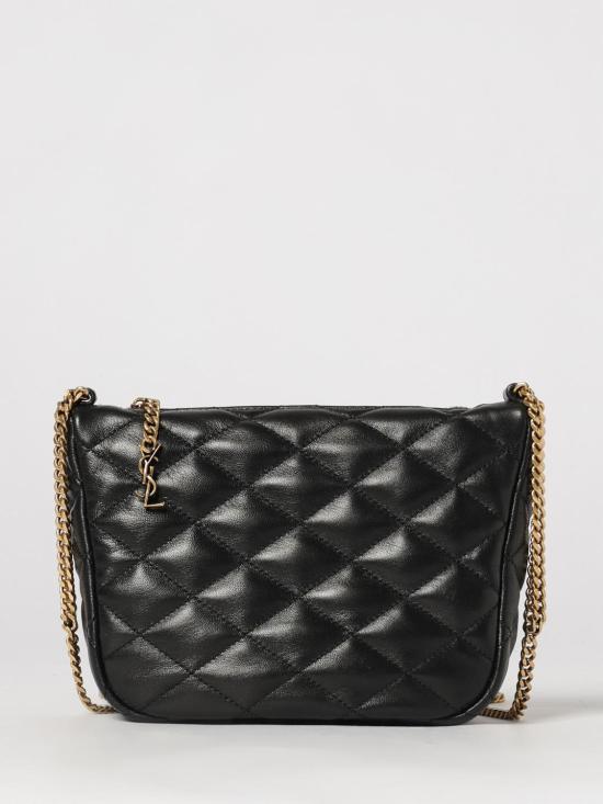 26SS 생로랑 숄더백 8631621EL07 1000 Black