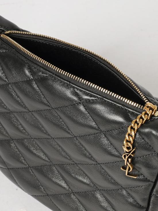 26SS 생로랑 숄더백 8631621EL07 1000 Black - SAINT LAURENT