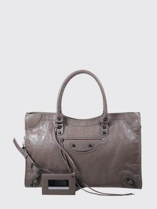 26SS 발렌시아가 르 시티 백 라지 8657652ACFH 5848 Beige