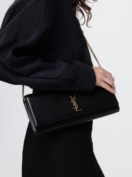 26SS 생로랑 클러치/파우치 851921AAGBE 1000 Black - SAINT LAURENT