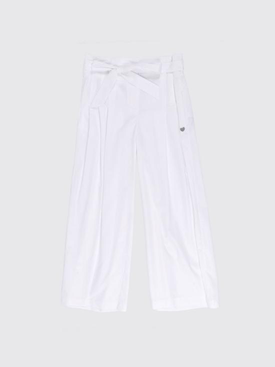 26SS [키즈] 모나리자 스트레이트 팬츠 17G4037116 0099 White