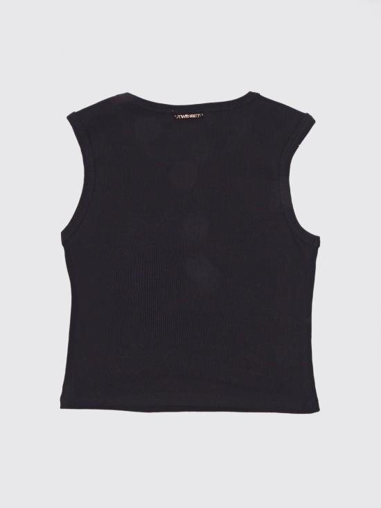 26SS [키즈] 트윈셋 티셔츠 261GJ2240 00006 Black - TWINSET