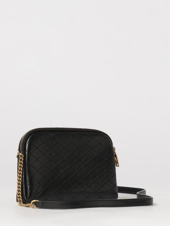 26SS 생로랑 퀼티드 램스킨 가비 지퍼 파우치 7336671EL07 1000 Black - SAINT LAURENT