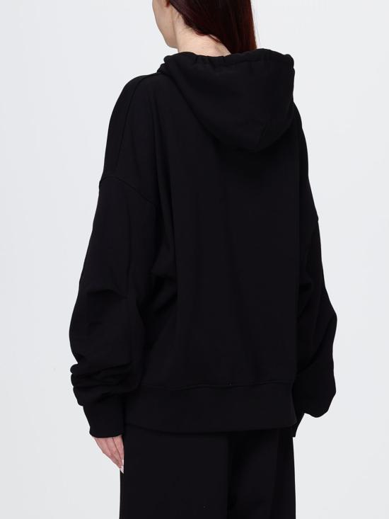 26SS 디스클레이머 후드 티셔츠 55643 NERO Black - DISCLAIMER