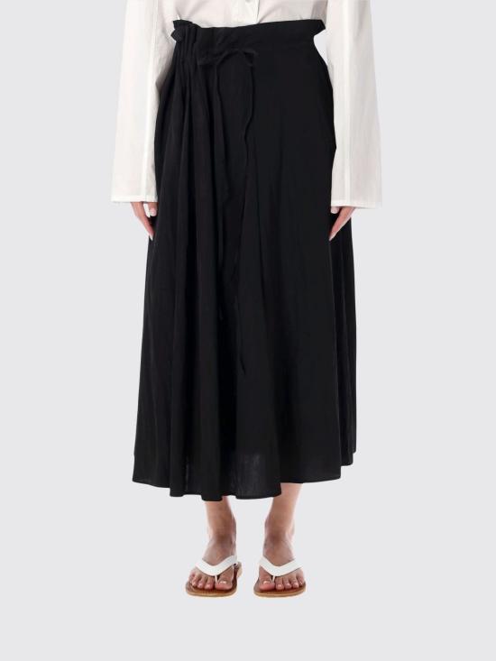 26SS 스튜디오 니콜슨 롱 스커트 MESSINASNW1753 Black