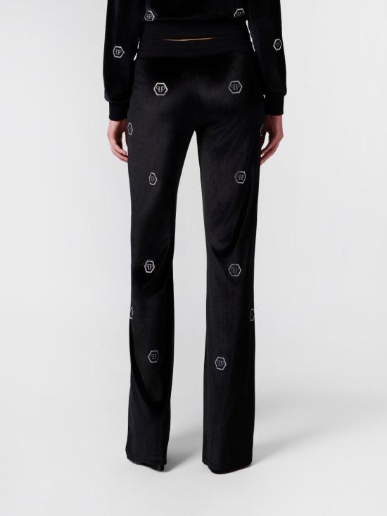 26SS 필립 플레인 스트레이트 팬츠 SAFCWJT2168PTE003N 02 Black - PHILIPP PLEIN