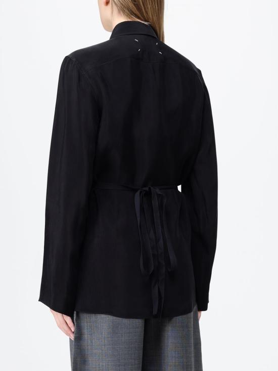 26SS 마르지엘라 셔츠 S29DT0010M3590 1900 Black - MAISON MARGIELA