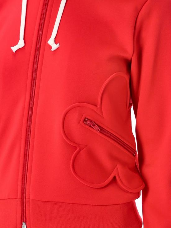 26SS 꼼데가르송 후드 티셔츠 NQT006 2 Red - COMME DES GARCONS