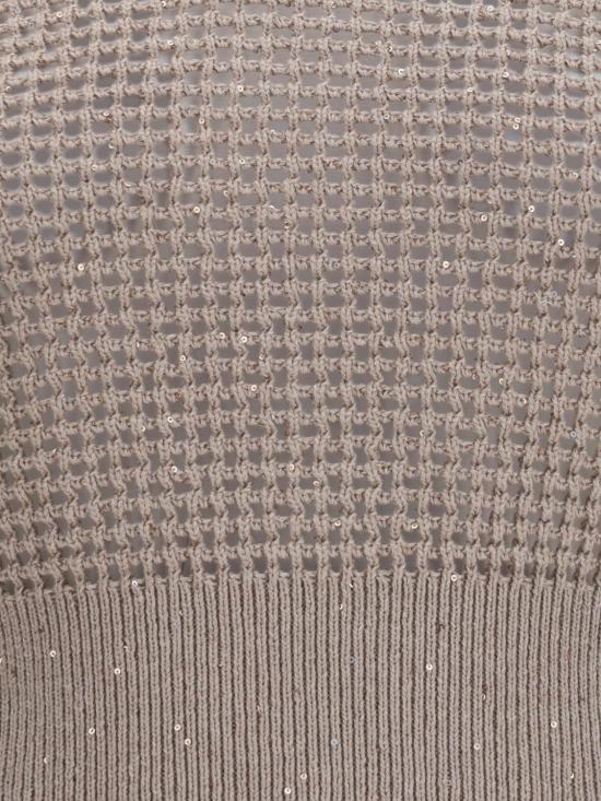 26SS 브루넬로 쿠치넬리 민소매 티셔츠 MDV762110 C069 Sand - BRUNELLO CUCINELLI