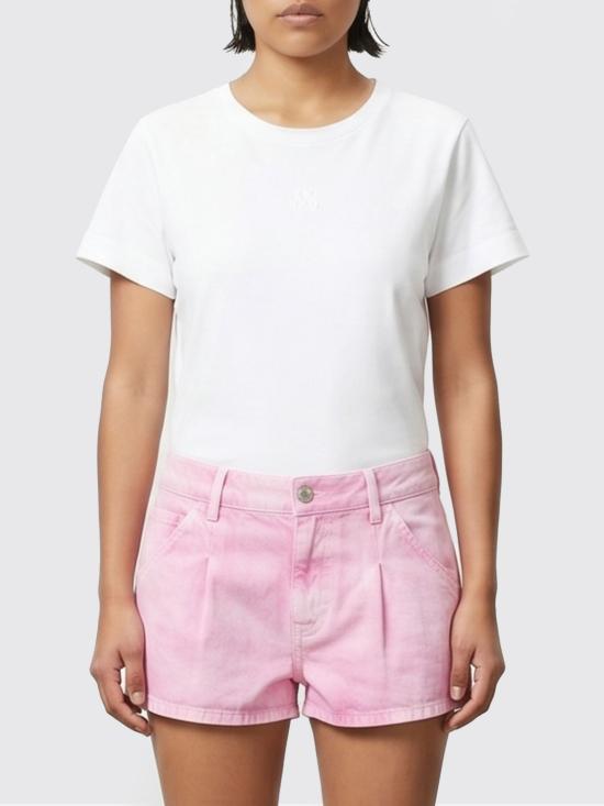 26SS 핑코 반팔 티셔츠 100355A2HN Z04 White