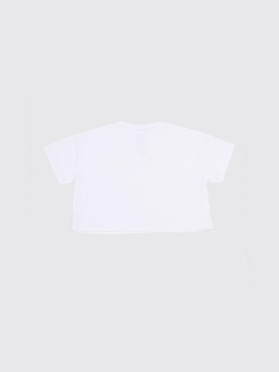 26SS [키즈] 리우조 티셔츠 GA6211JS003 C3877 White - LIU JO