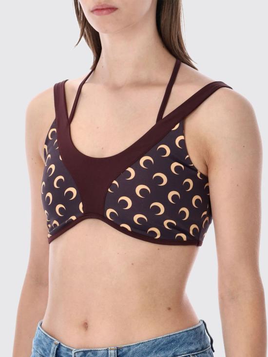 26SS 마린세르 민소매 티셔츠 WTO485ACJER0101 BR51 Burgundy - MARINE SERRE
