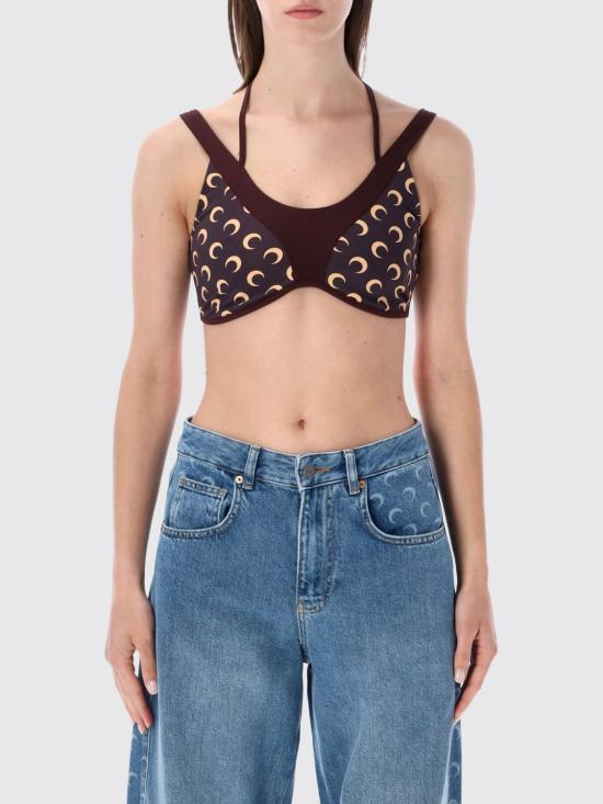 26SS 마린세르 민소매 티셔츠 WTO485ACJER0101 BR51 Burgundy