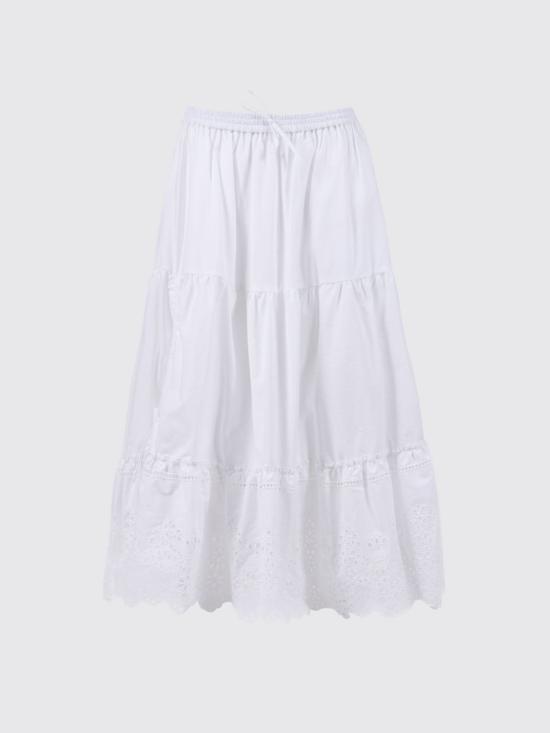 26SS [키즈] 에르마노 설비노 스커트 Z1G7087970 0099 White