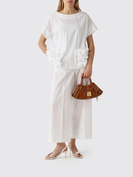 26SS 메이메이즈 스트레이트 팬츠 M6PA31 791 White - MEIMEIJ