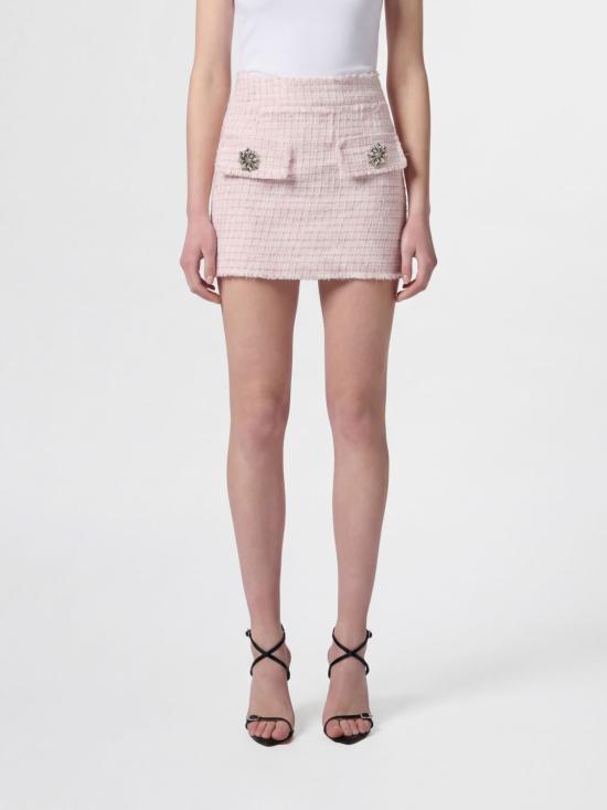 26SS 필립 플레인 숏 스커트 SAFCWRV0675PTE173N 03 Fuchsia