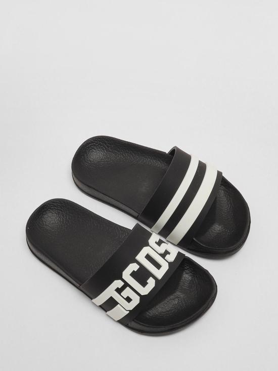 26SS [키즈] 지씨디에스 플립플랍 GCK113 076 Black - GCDS